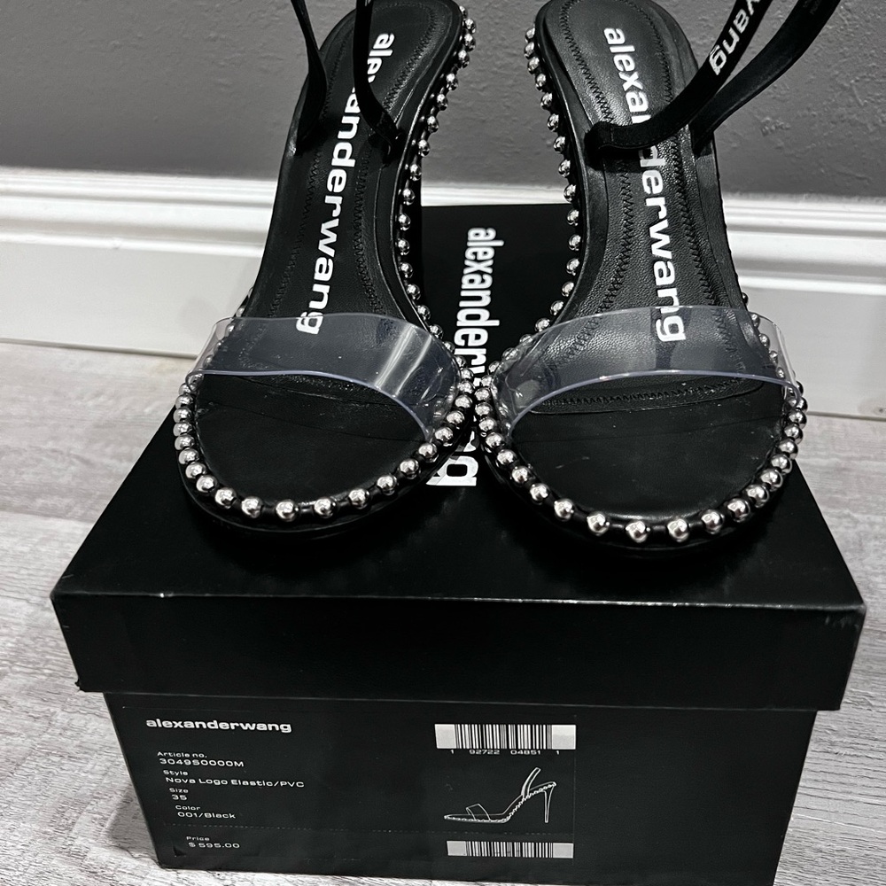 Alexander Wang Black Studded Women's Shoes